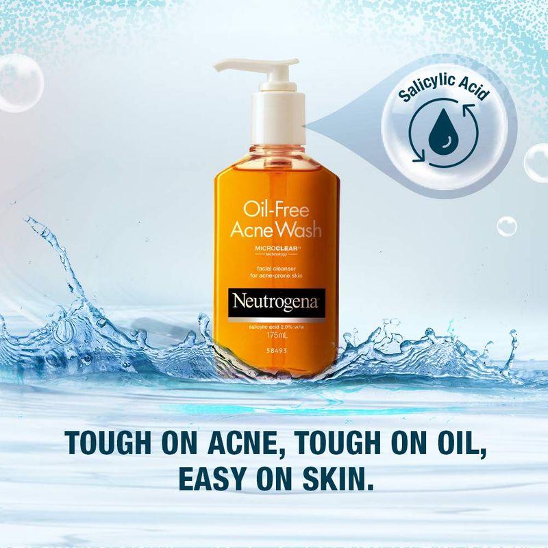 Neutrogena Oil Free Acne Wash For Acne Prone Skin