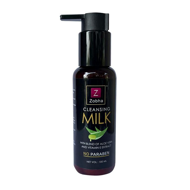 Zobha Cleansing Milk With Aloevera Extracts - 100ml