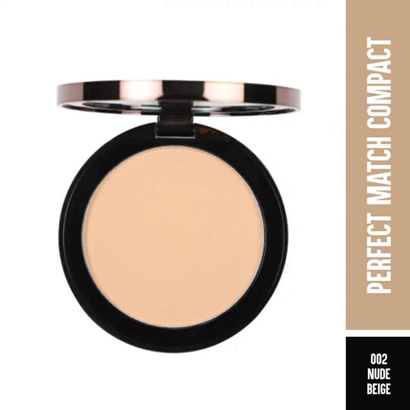 Colorbar Perfect Match Compact - 002 Nude Beige -9gm