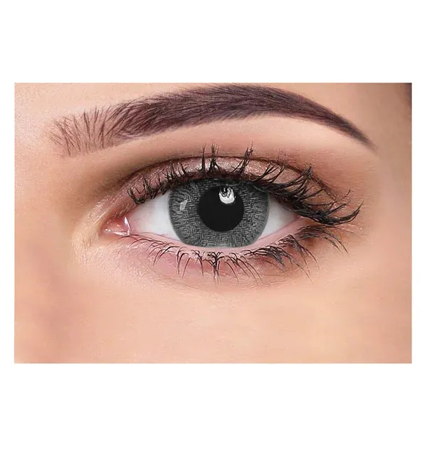 Aquacolor Dailies - Zero Power Color Contact Lenses - Midnight Black -10 Lens Pack - Image 1