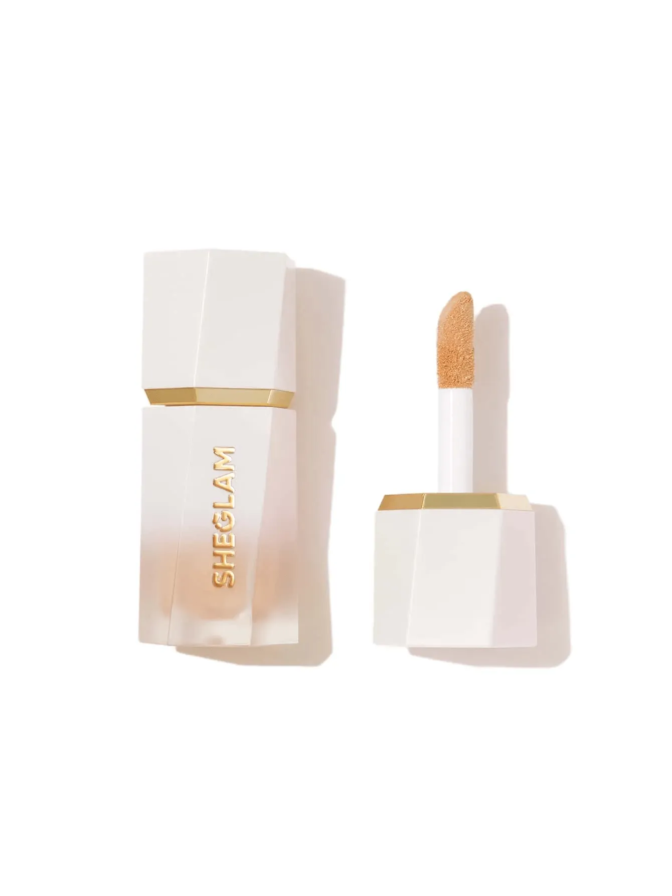 SHEGLAM GLOW BLOOM LIQUID HIGHLIGHTER-TEA CAKE - Image 1