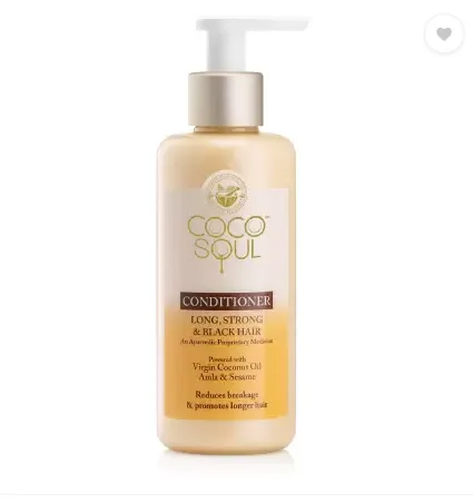 COCO SOUL – CONDITIONER FOR LONG STRONG & BLACK WITH AMLA & SESAME -200ML - Image 1