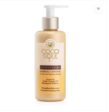 COCO SOUL – CONDITIONER HAIR FALL CONTROL BHRINGRAJ & HIBISCUS – BY MAKERS OF PARACHUTE -200ML - Image 1
