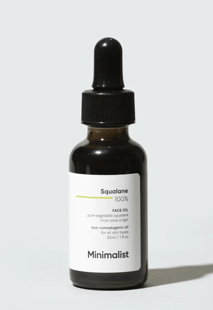 Minimalist Squalane 100% pure Vegetable Squalane Face Oil - 30ml - Image 1