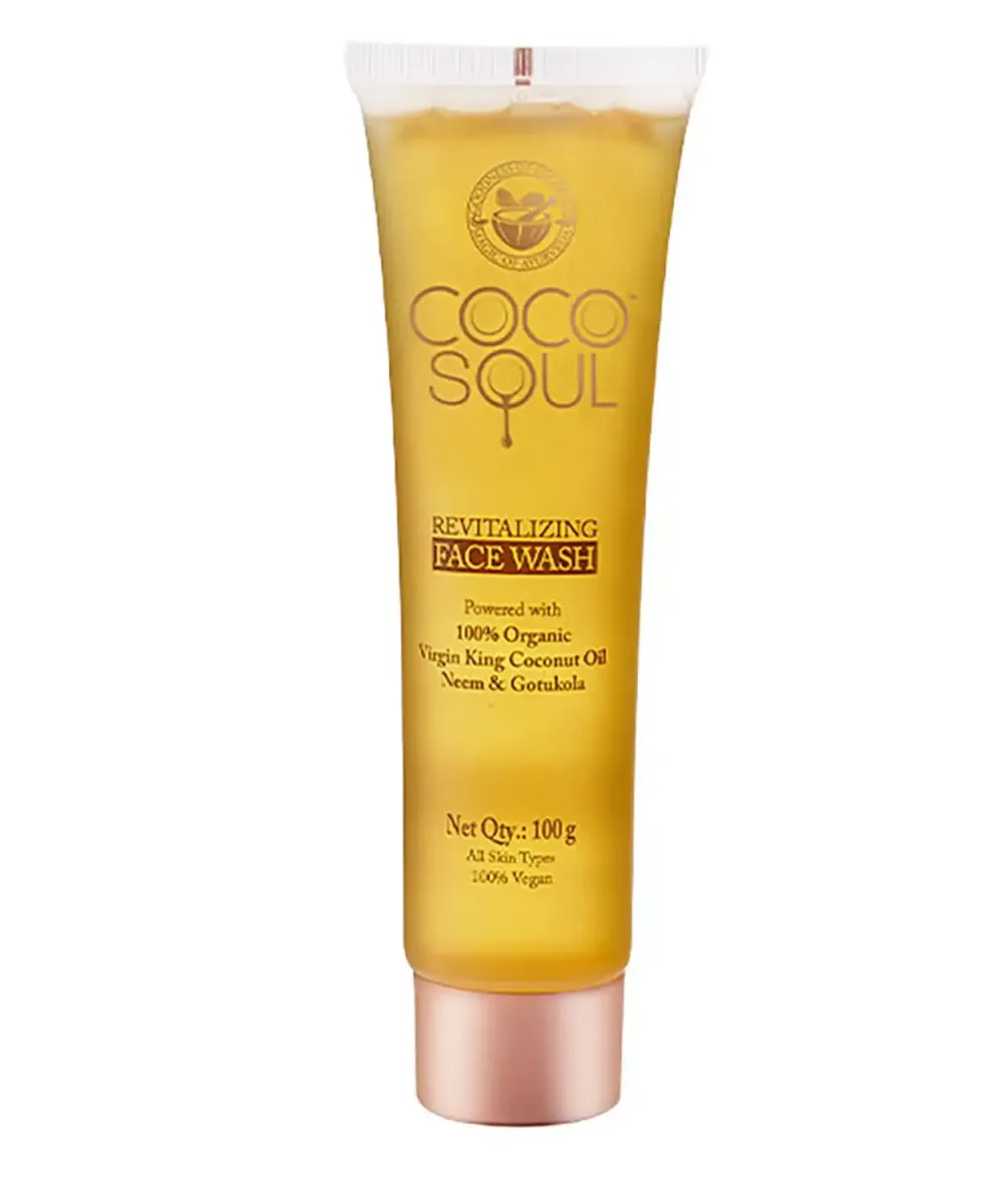 COCO SOUL – FACE WASH |WITH COCONUT, NEEM & AYURVEDA| FACE WASH -100G - Image 1