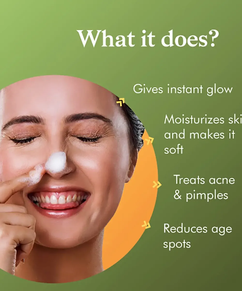 COCO SOUL – FACE WASH |WITH COCONUT, NEEM & AYURVEDA| FACE WASH -100G - Image 2