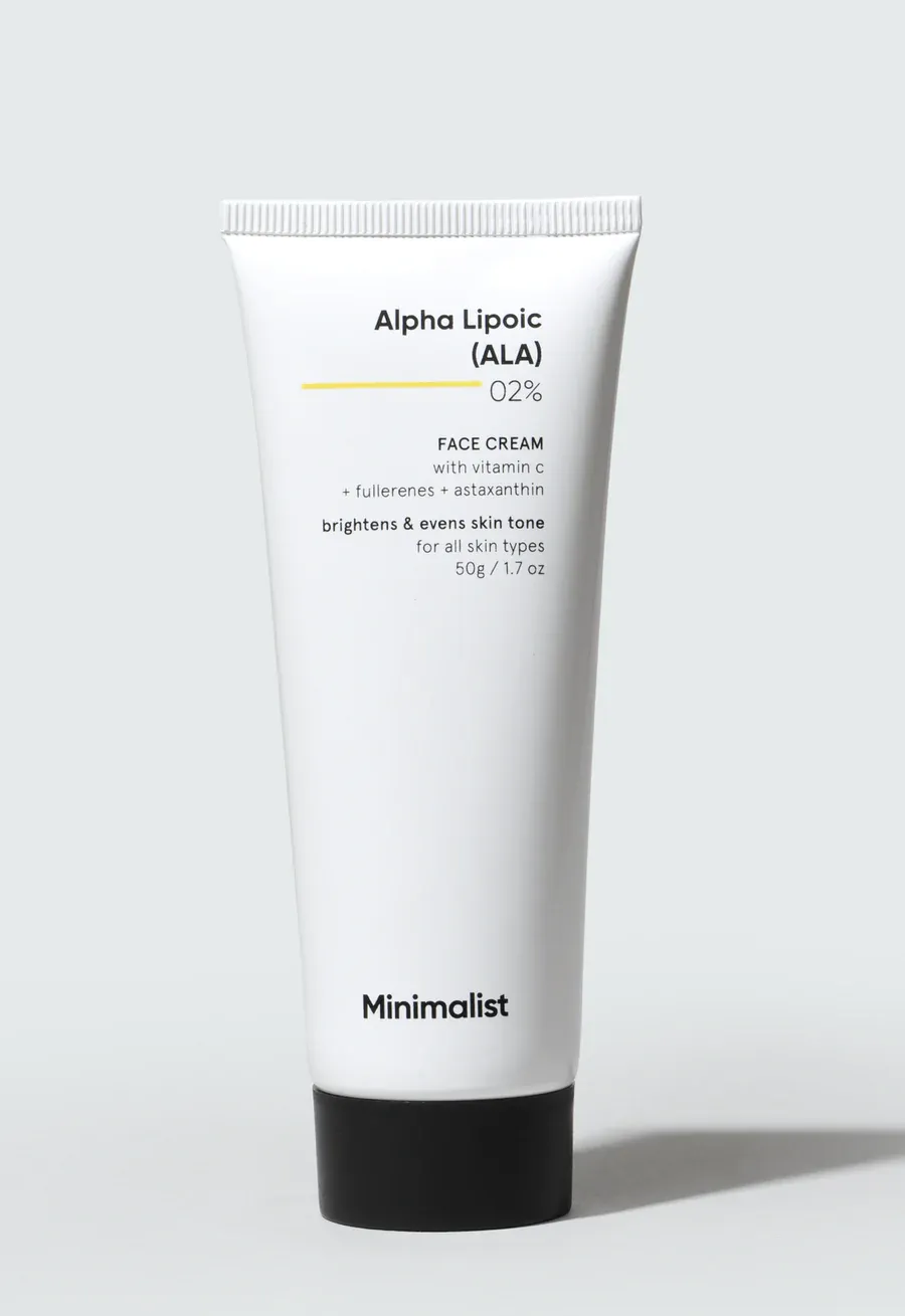 Minimalist Alpha Lipoic (ALA) 02% Face Cream - 50gm - Image 1