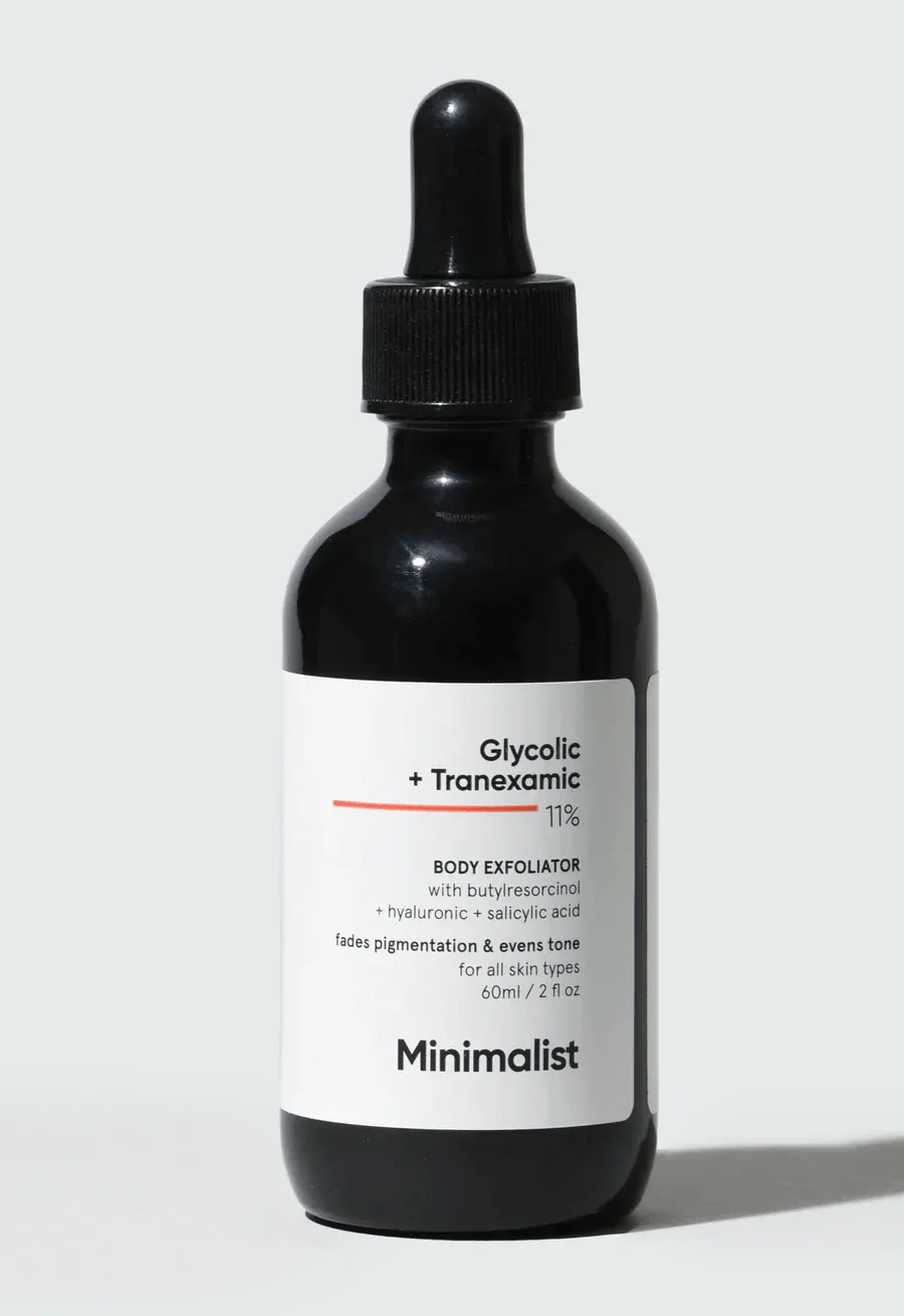 Minimalist Glycolic + Tranexamic 11% Body Exfoliator - 60ml - Image 1