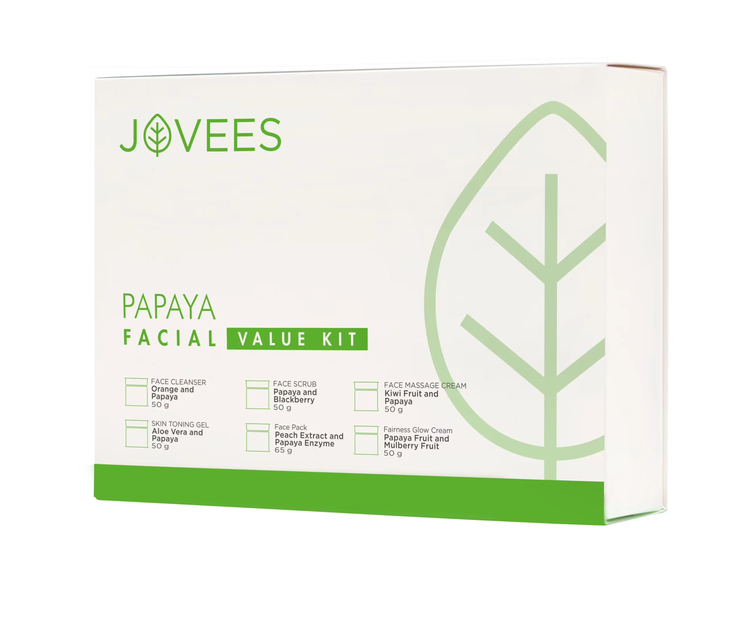 Jovees – Papaya Facial Kit (315g) - Image 1