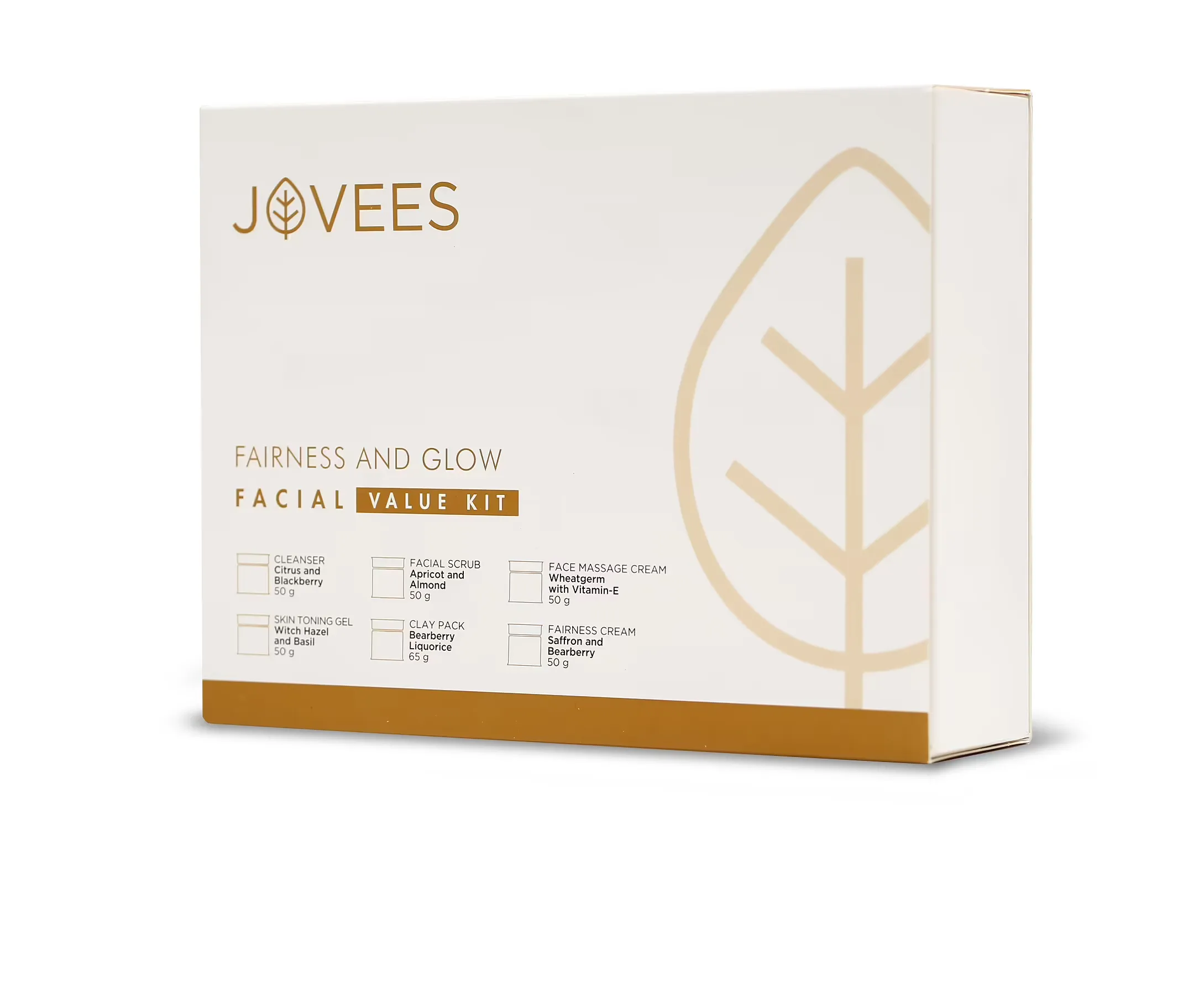 Jovees – Fairness & Glow Facial Kit (315g) - Image 1
