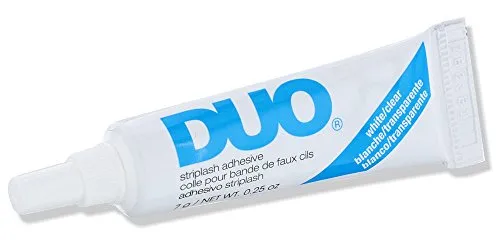 DUO Strip Lash Adhesive White/Clear, for strip false eyelash, 0.25 oz - Image 2