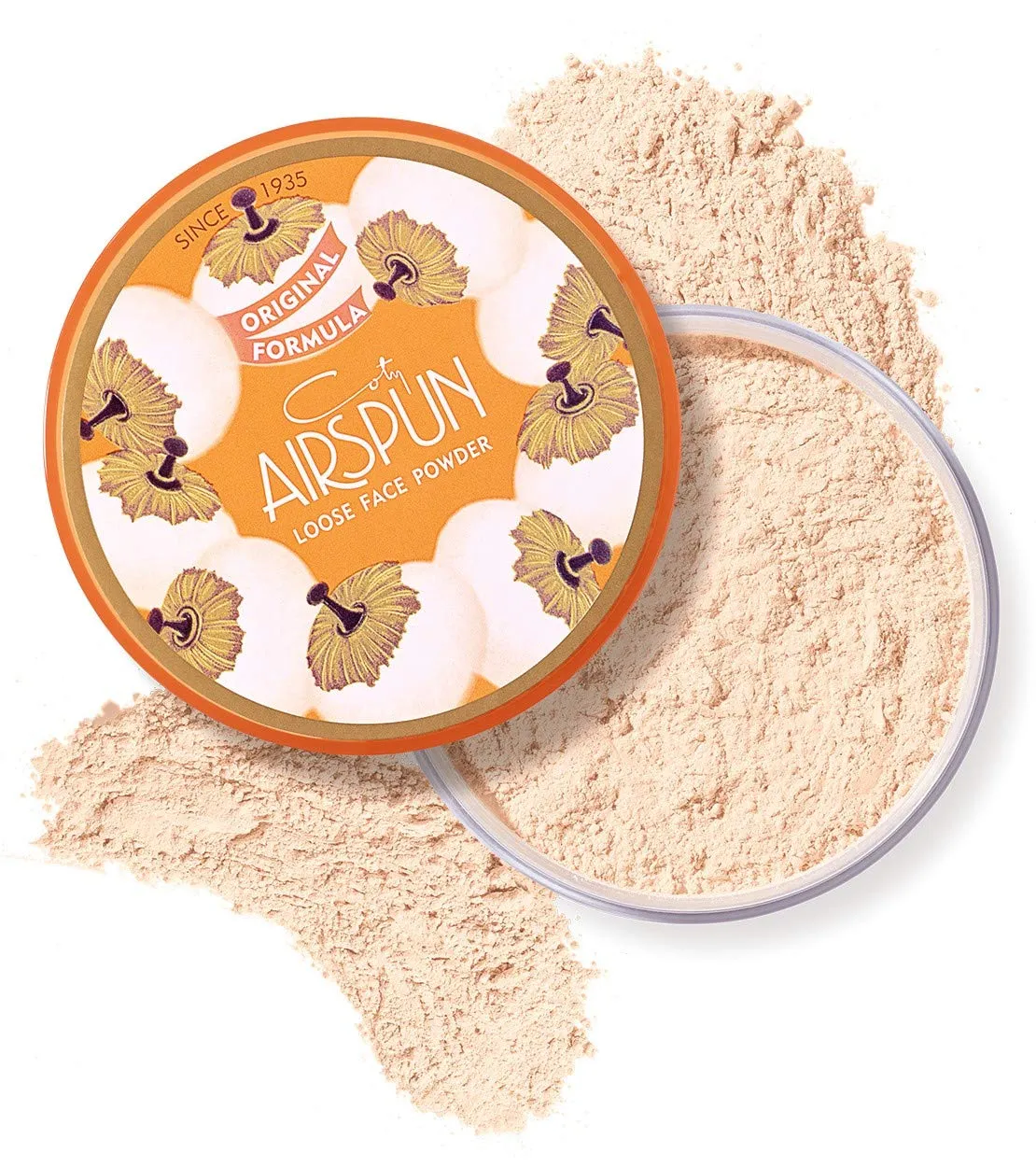 Coty Airspun Loose Face Powder, Translucent 070-24, 35gm - Image 1
