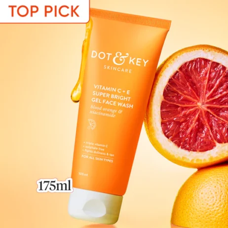 DOT AND KEY-Vitamin C + E Gel Facewash