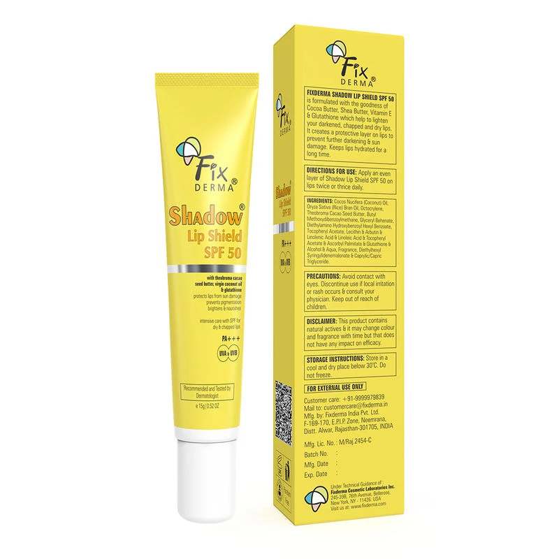 Fixderma Fixderma Lip Shield SPF 50 For Lip Protection Sun Damage - 2