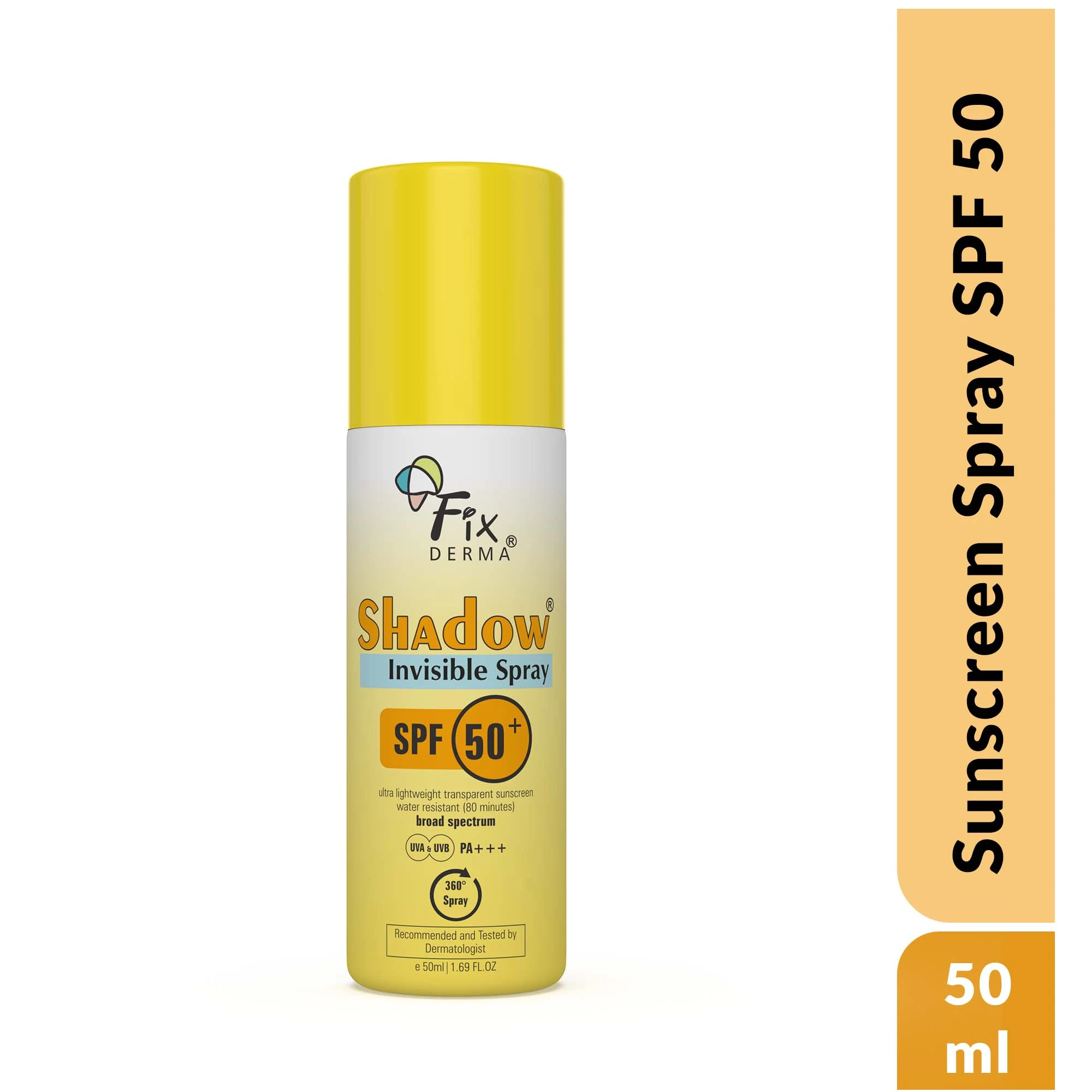 Fixderma Fixderma Shadow SPF 50 + Invisible Spray - 1