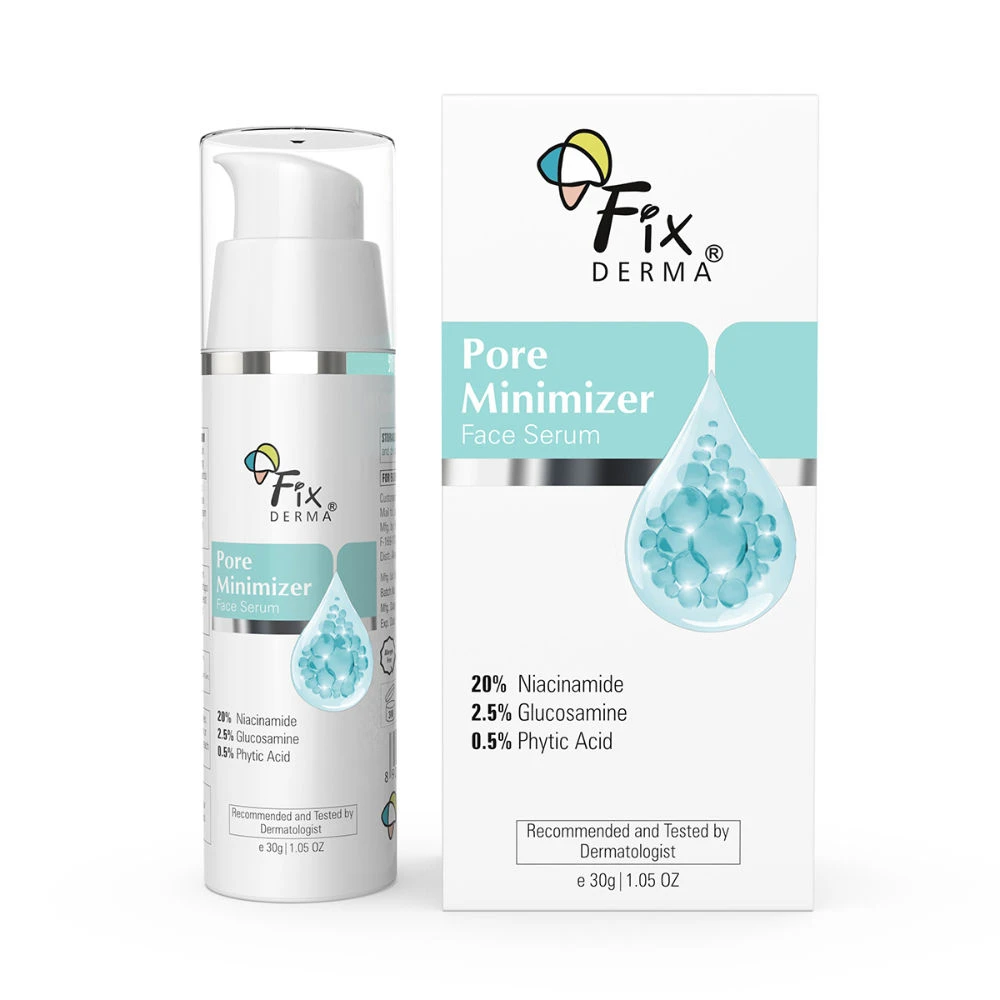 Fixderma Fixderma Pore Minimizer Face Serum With 20% Niacinamide For Deep Hydration & Skin Soothing - 1