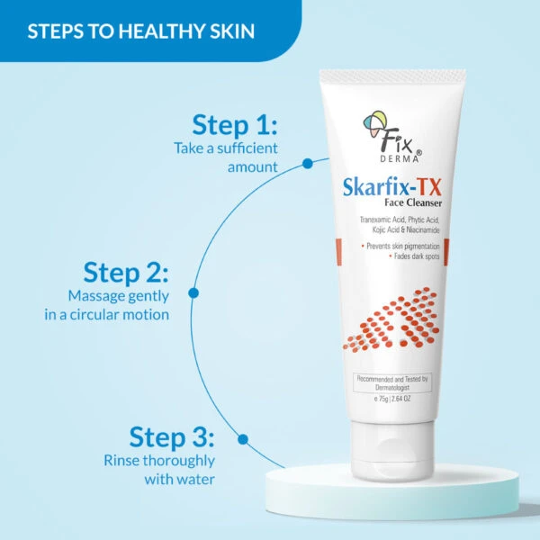 Fixderma Fixderma Skarfix-TX Face Cleanser With Tranexamic Acid & Kojic Acid Face Cleanser - 6