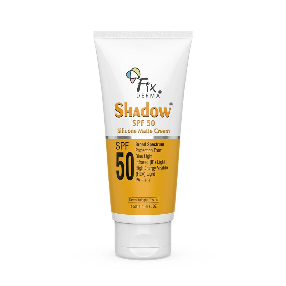 fixderma-shadow-spf-50-sunscreen-silicone-matte-cream-for-oily-skin-acne-prone-nonwhitening-image-3 Fixderma Fixderma Shadow SPF 50 Sunscreen Silicone Matte Cream For Oily Skin Acne Prone NonWhitening - 3