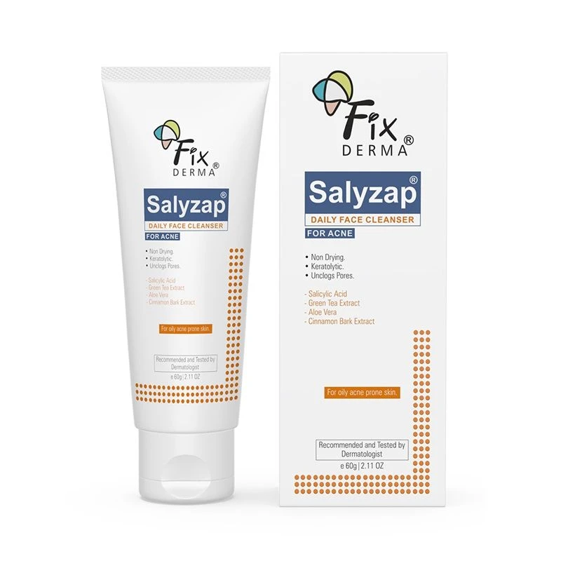 Fixderma Fixderma Salyzap 2% Salicylic Acid Face Wash for Oily Skin, Sulphate Free - 8