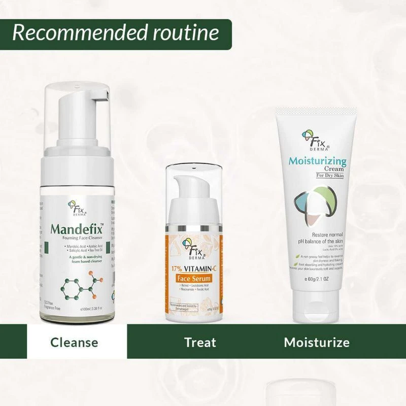 Fixderma Fixderma Mandefix Foaming Cleanser With 2% Salicylic Acid Nondrying Cleanser - 9