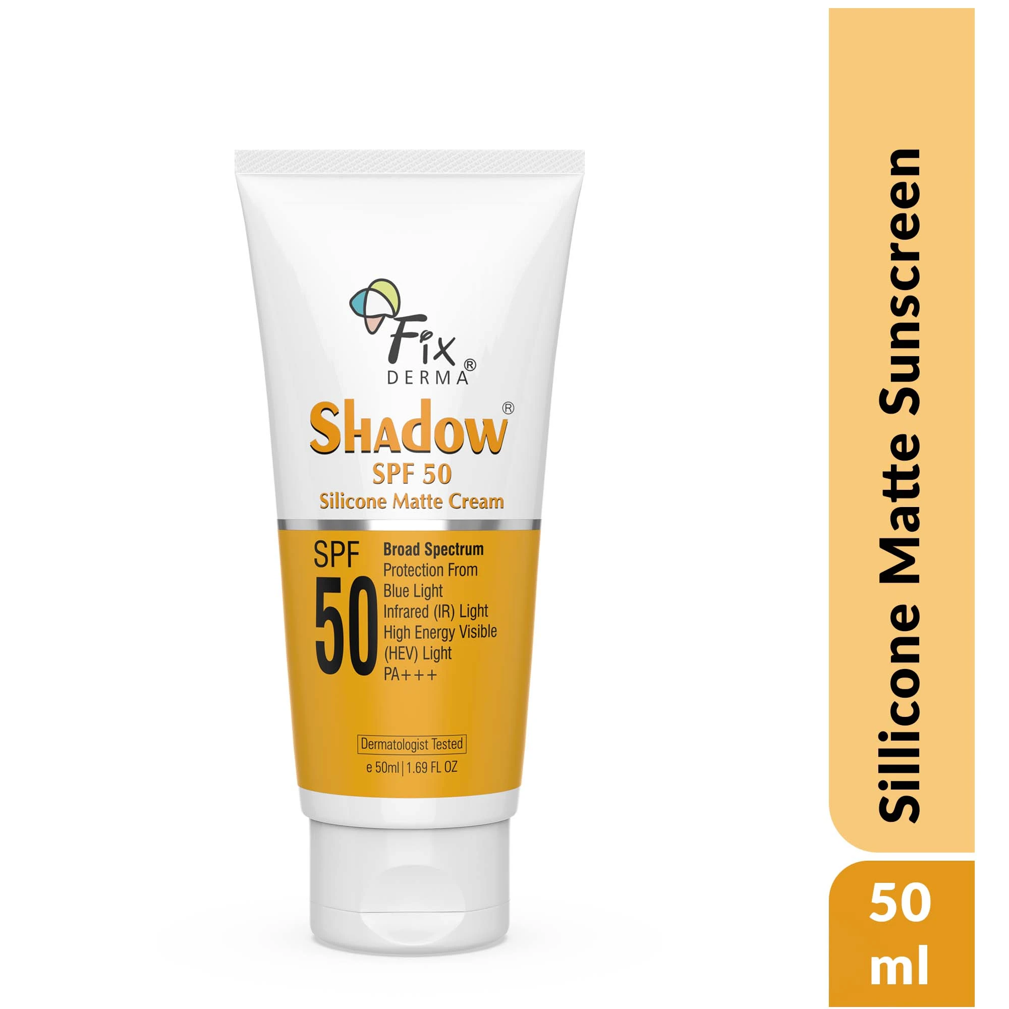 fixderma-shadow-spf-50-sunscreen-silicone-matte-cream-for-oily-skin-acne-prone-nonwhitening-image-1 Fixderma Fixderma Shadow SPF 50 Sunscreen Silicone Matte Cream For Oily Skin Acne Prone NonWhitening - 1