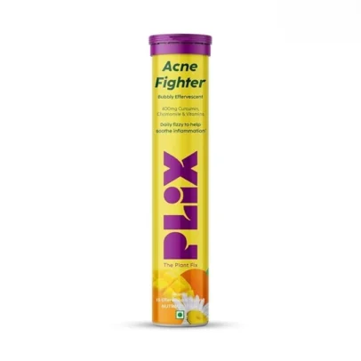 Plix Plix – Acne Fighter Bubbly Effervescent Daily Fizzy To Help Soothe Inflammation Flavour Tablets (15N) - 1