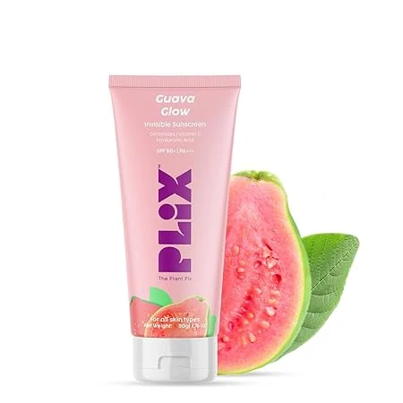 Plix Plix – Guava Glow Invisible Sunscreen Spf 50 PA+++ - 1