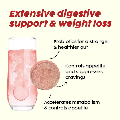 Plix Plix – Apple Cider Vinegar With the mother bubbly effervescent daily fizzy to support digestion & weight apple Flavour Tablets (15N) - 5