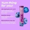 Plix Plix – Dewy Skin Bubbly Effervescent Daily Fizzy For Intense Hydration Blueberry Flavour Tablets (15N) - 3
