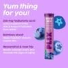 Plix Plix – Dewy Skin Bubbly Effervescent Daily Fizzy For Intense Hydration Blueberry Flavour Tablets (15N) - 7