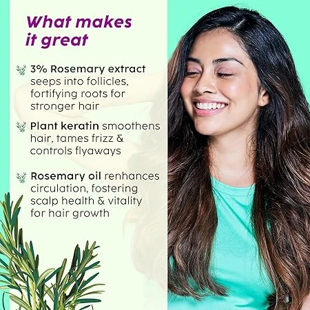 Plix Plix – Rosemary Anti – Hairfall Advanced Shampoo (200ML) - 3