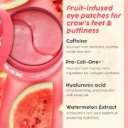 Plix Plix – Watermelon Hydrogel Depuff Under Eye Pacthes (60N) - 9
