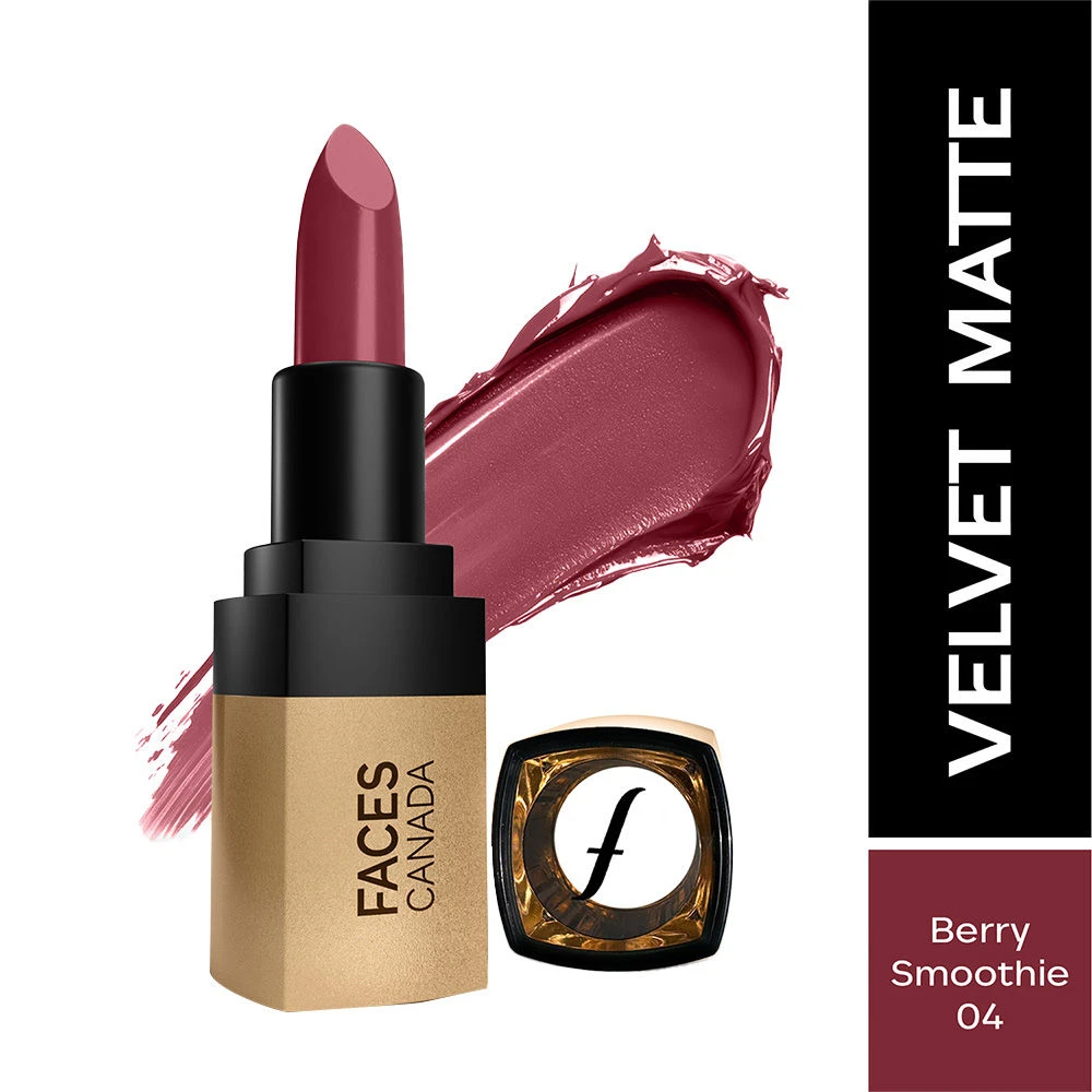 faces-canada-comfy-matte-velvet-touch-lipstick---berry-smoothie-04-image-1 Faces Canada Faces Canada Comfy Matte Velvet Touch Lipstick - Berry Smoothie 04 - 1