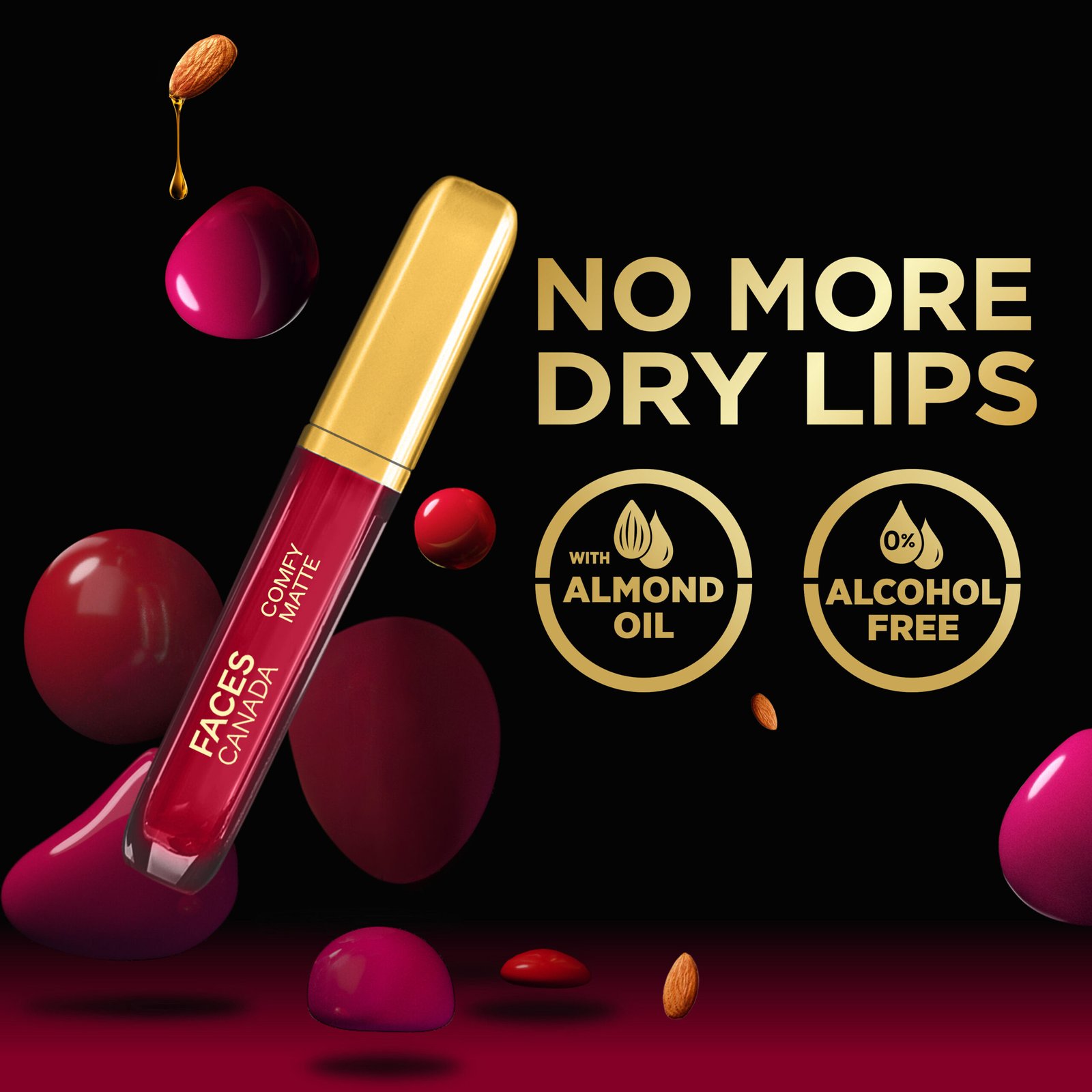 Faces Canada Faces Canada Comfy Matte Liquid Lipstick - Note To Self 07 - 2