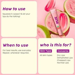 Plix Plix – Guava Glowy Lip Tinted Balm Vitamin C Shea Butter Spf 30 PA+++ - 2