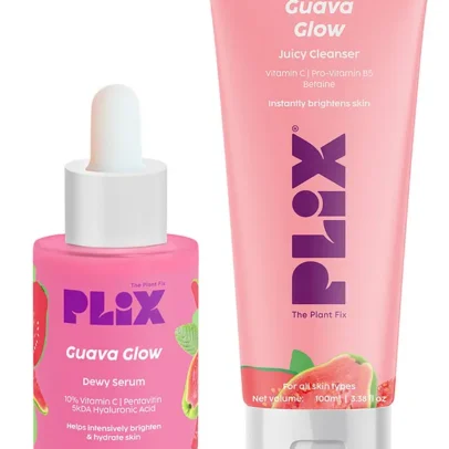 Plix Plix – Guava Super Glow Duo Dewy Serum & Juicy Cleanser - 1