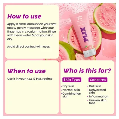 Plix Plix – Guava Super Glow Duo Dewy Serum & Juicy Cleanser - 2