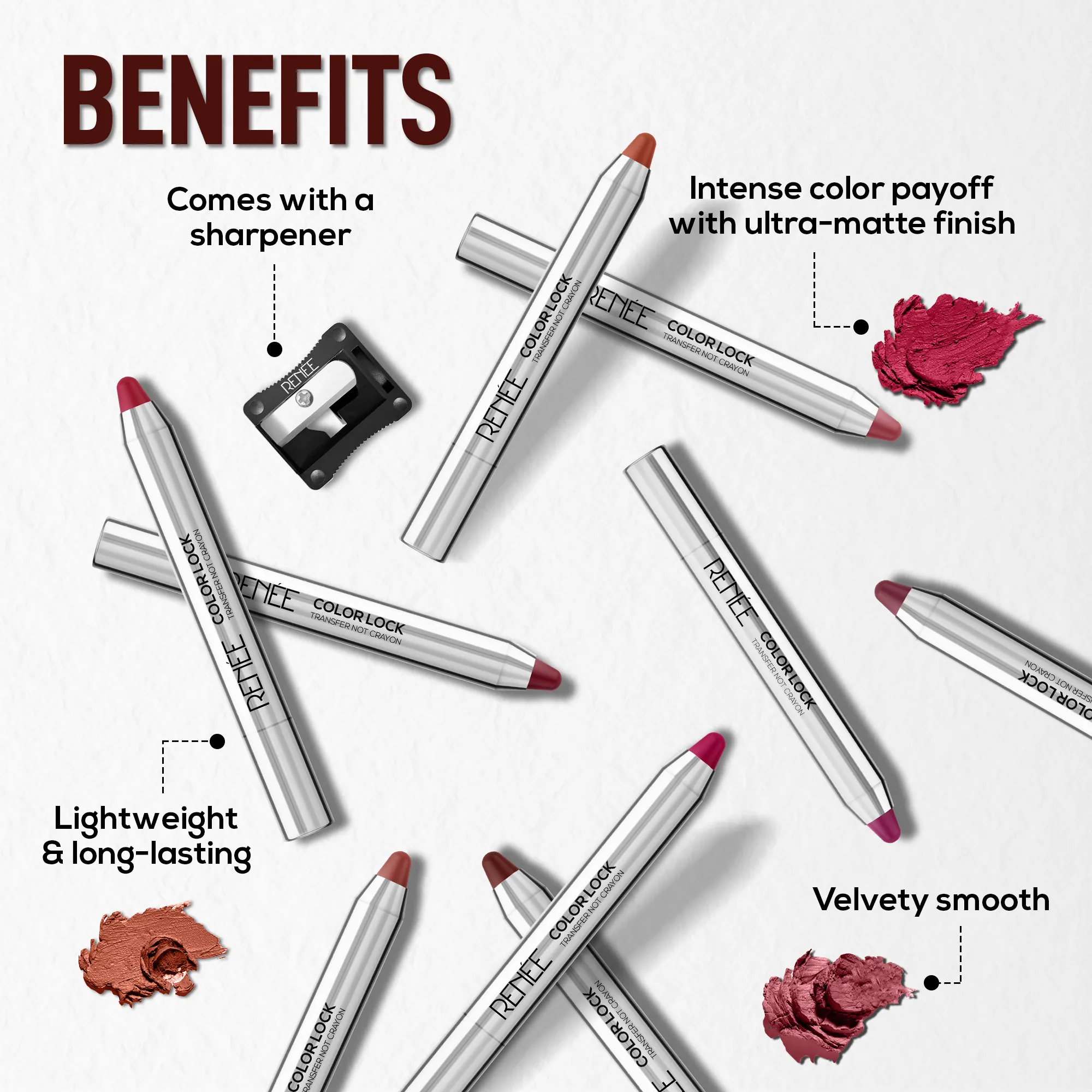 Renee Cosmetics Renee Cosmetics Colorlock Transfer Not Crayon - 2