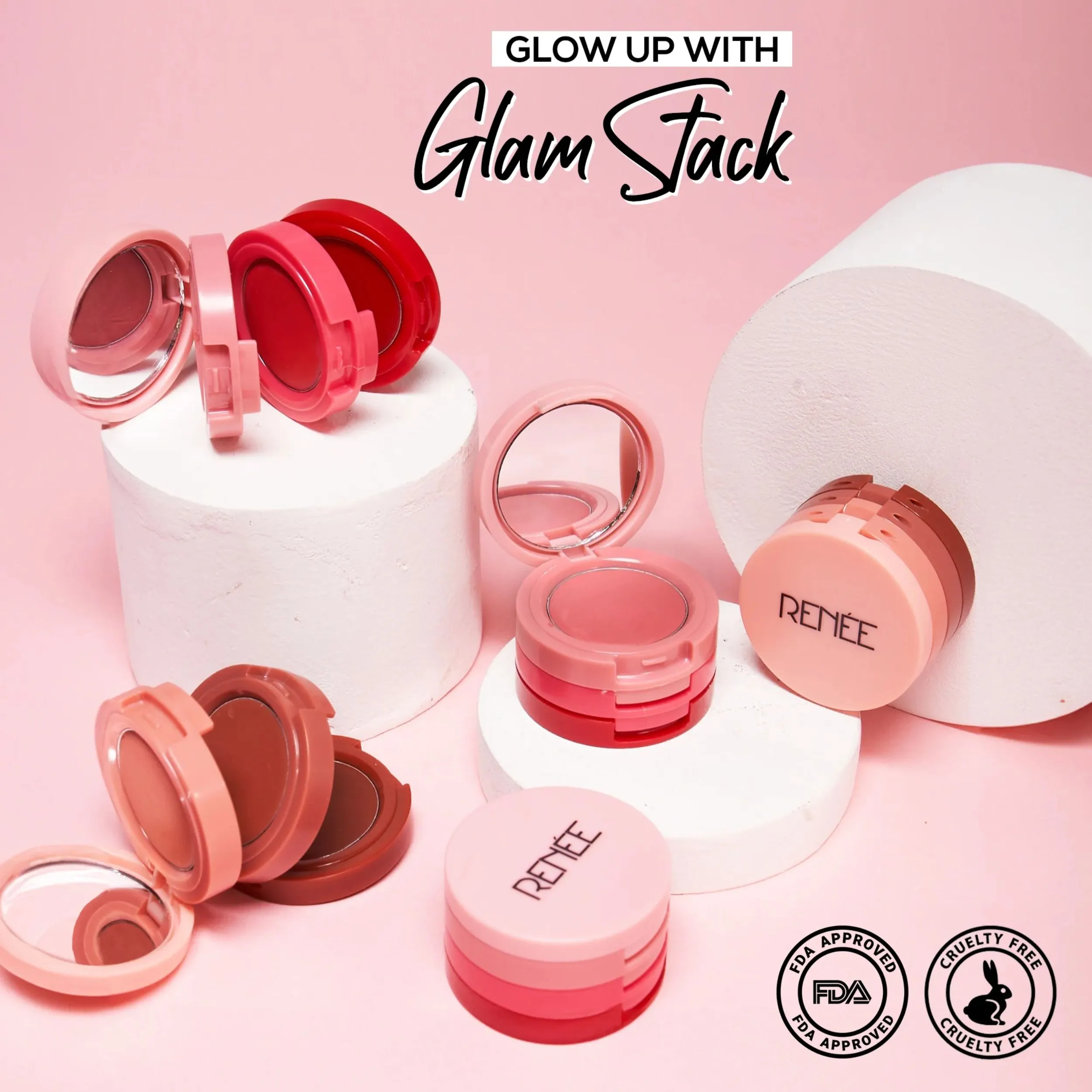 tmp3udqug65 Renee Cosmetics Renee Cosmetics Glam Stack 3 In 1 Lip & Cheek Tint - 5