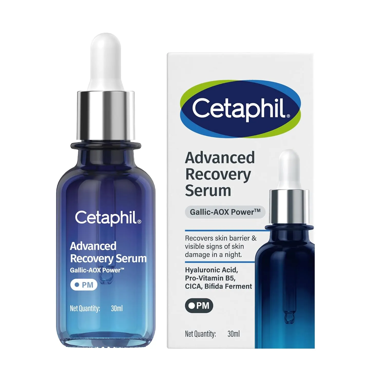 Cetaphil Advanced Recovery Serum 30ml - Night Routine