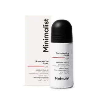 Minimalist Underarm Roll On Deodorant with Nonapeptide + AHA BHA 06%