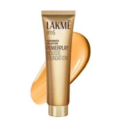 Lakme Lakme 9 To 5 Powerplay Mousse Lightweight Foundation With Long Stay Formula - 1