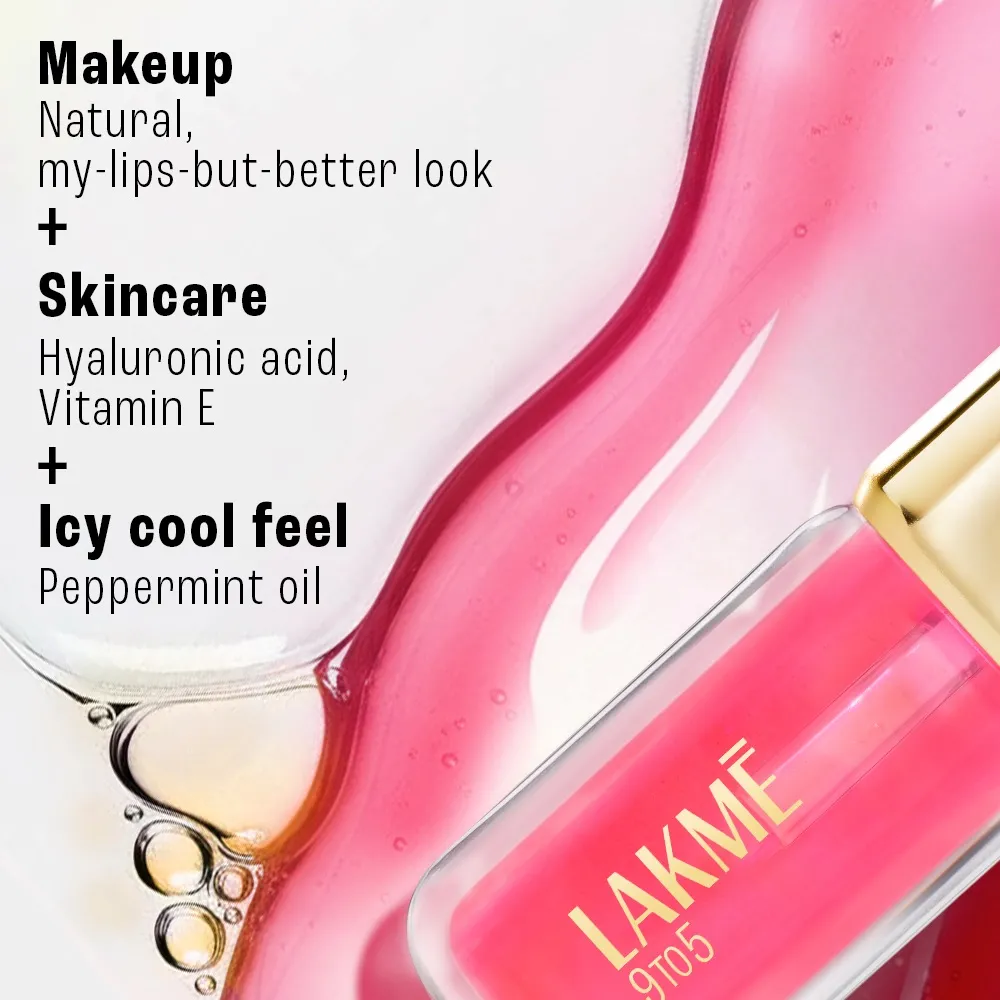 Lakme Lakme 9to5 HyaGloss Powerplump Lip Oil - 7