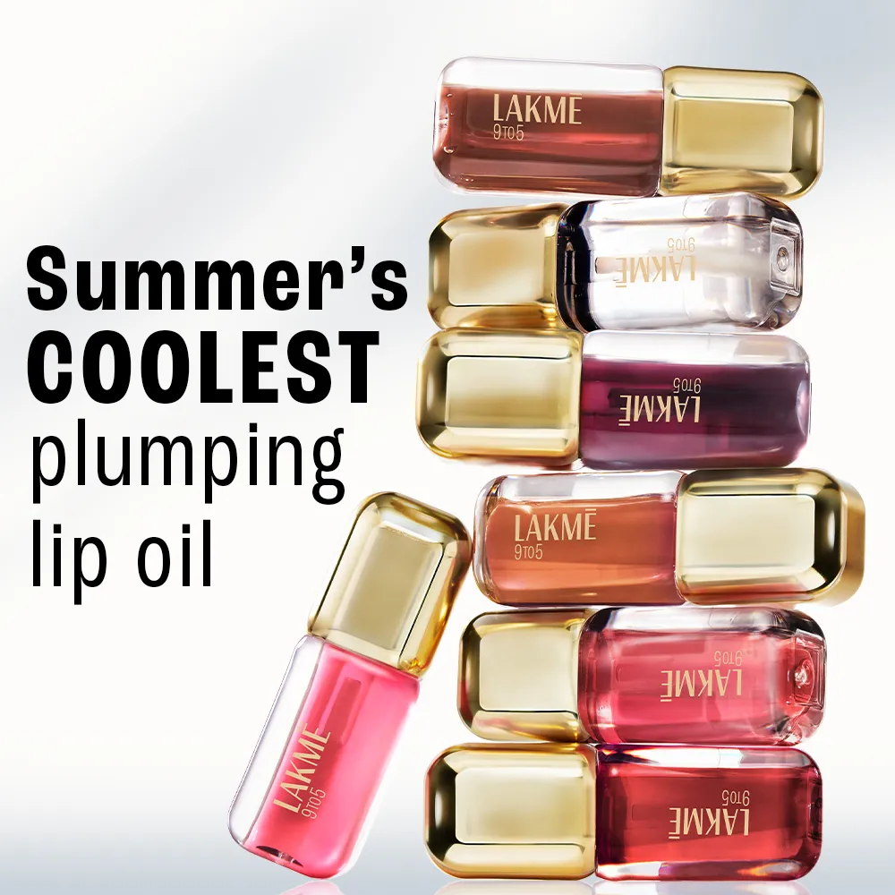 Lakme Lakme 9to5 HyaGloss Powerplump Lip Oil - 9