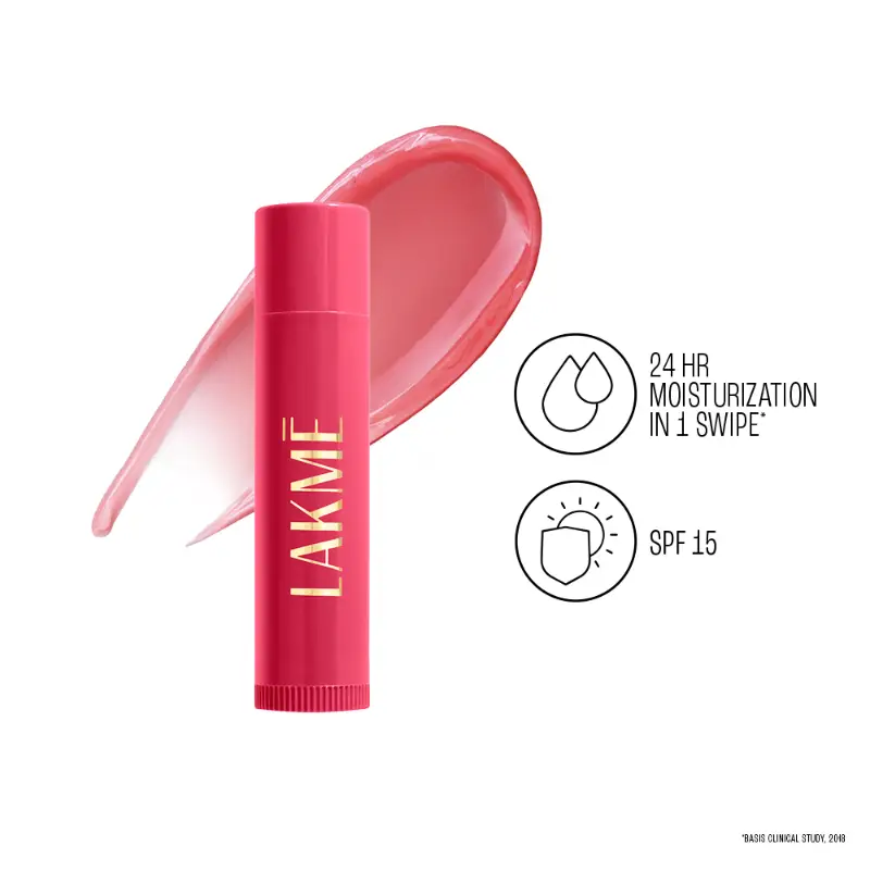 Lakme Lakme Lip Love Care Stick Cherry, 24hr Moisturization in 1 swipe, with SPF 15 - 2