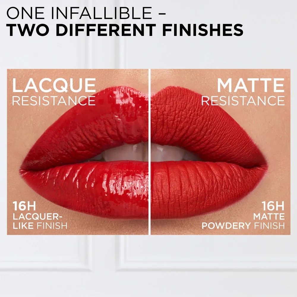loreal-paris-infallible-laque-resistance-liquid-lipstick-image-8.webp L'Oreal Paris L'Oreal Paris Infallible Laque Resistance Liquid Lipstick - 8