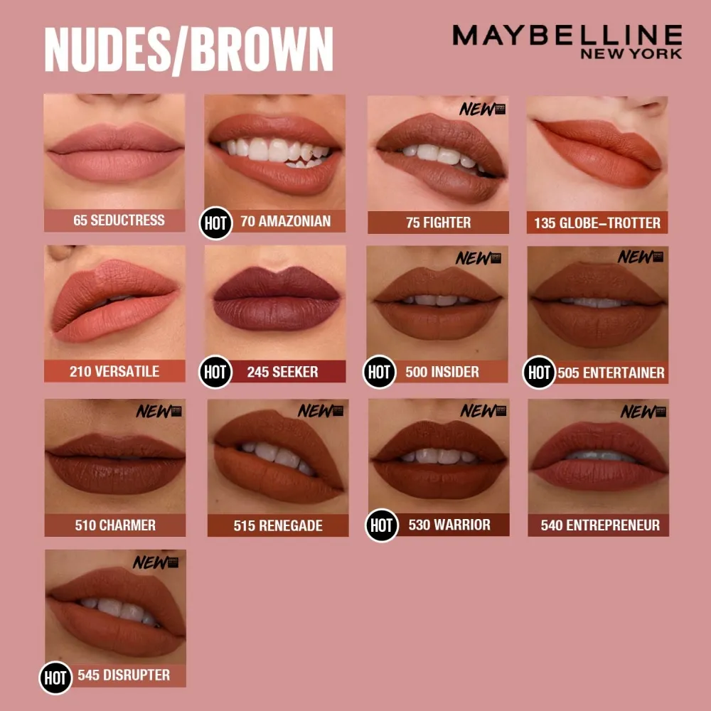 Maybelline New York Maybelline New York Super Stay Matte Ink Liquid Lipstick - 8