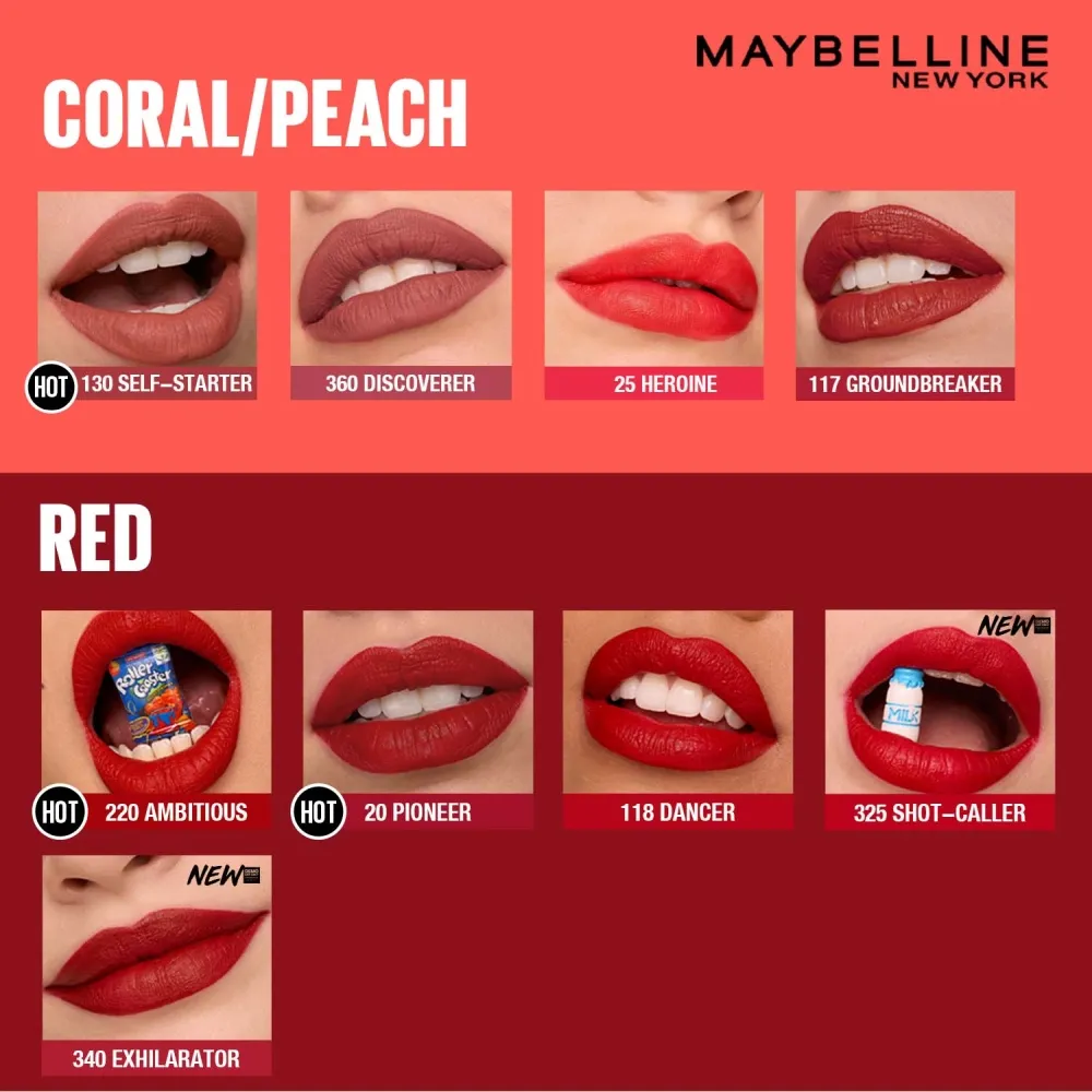 Maybelline New York Maybelline New York Super Stay Matte Ink Liquid Lipstick - 9