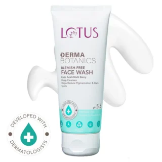 Lotus herbals Lotus DermaBotanics Kojic Acid + Multi Berry Blemish Free Facewash -100gm - 1