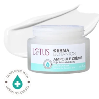 Lotus herbals Lotus DermaBotanics Kojic acid + Multi berry Ampoule Creme - 50gm - 1